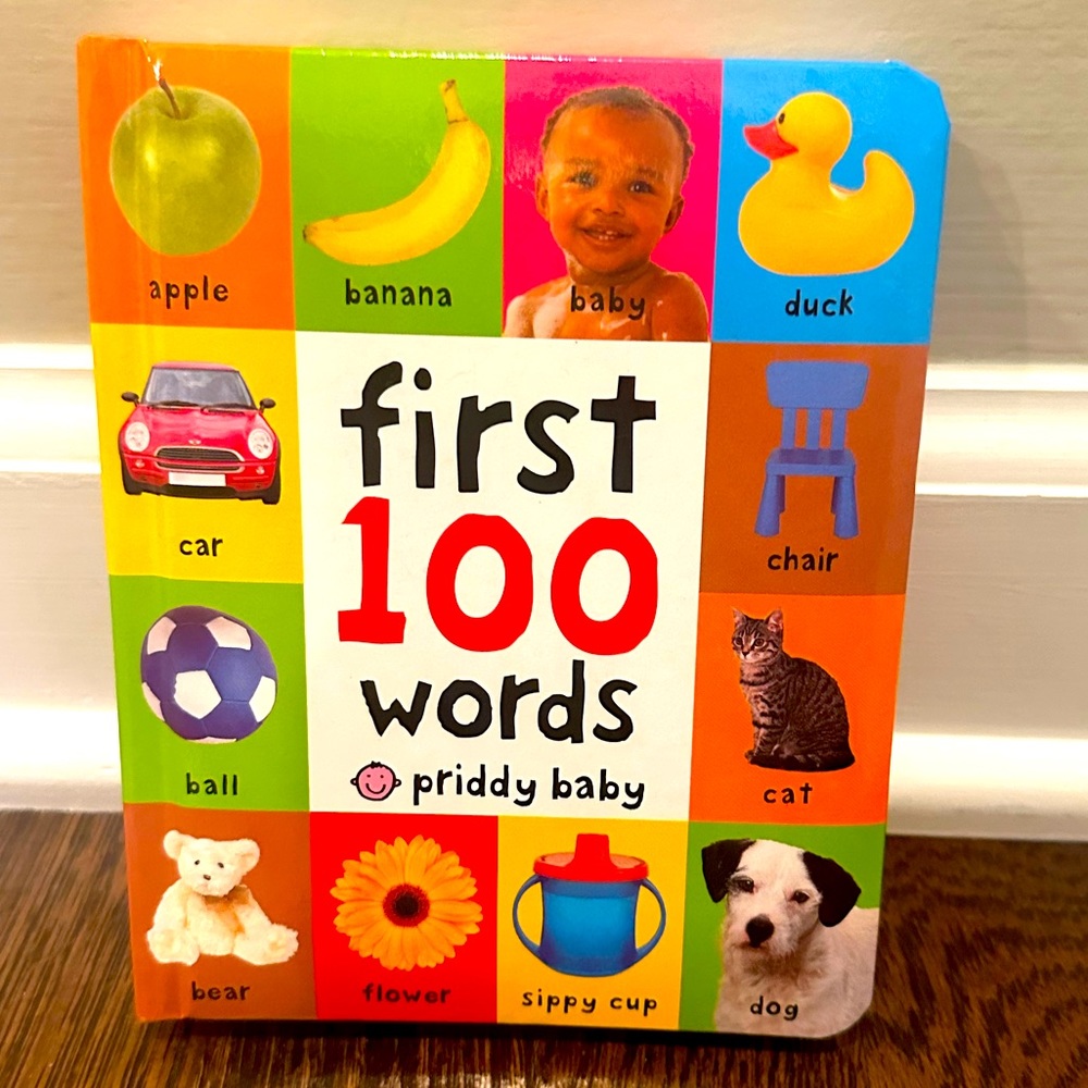 New “First 100 Words” Board Book For Baby